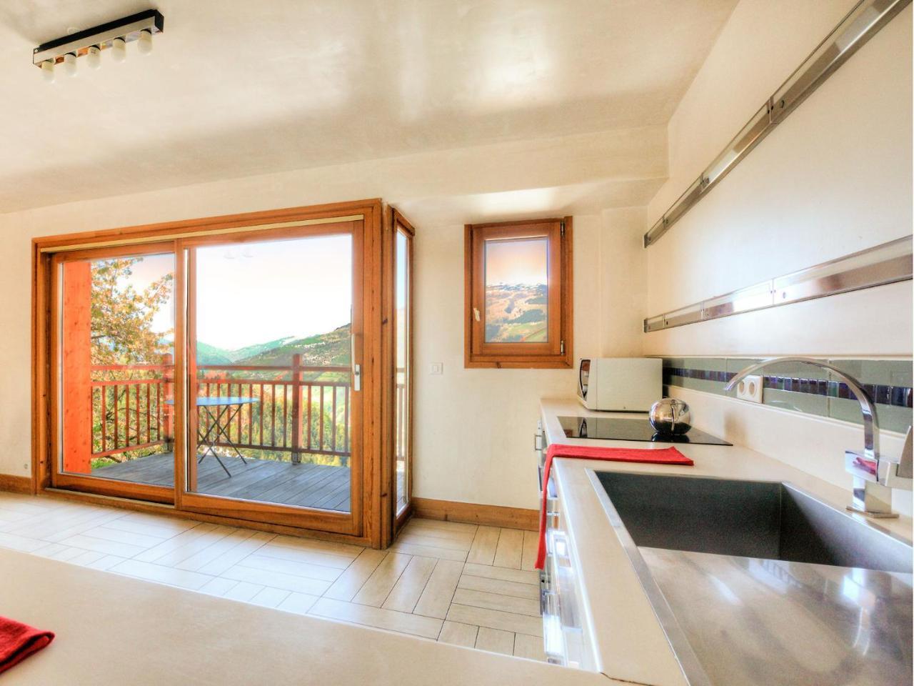 Luxury Chalet Near The Ski Slopes Les Arcs  ภายนอก รูปภาพ